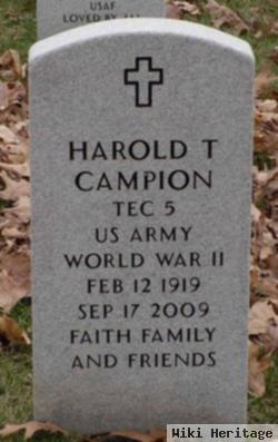 Harold T. Campion