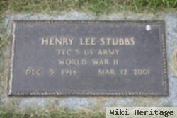 Henry Lee Stubbs