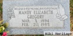 Mary Elizabeth "mandy" White Gregory