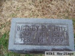 Betsey E Jones White