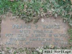 Frank F Vance