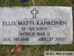 Ellis Matti Kahkonen