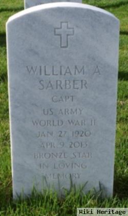 William A Sarber