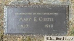 Mary E Curtis