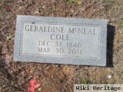 Geraldine Mcneal Cole