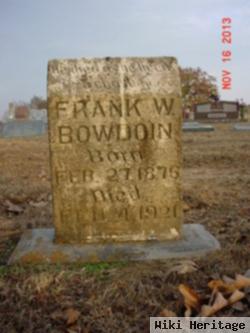 Frank W. Bowdoin