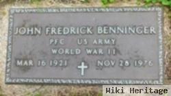 John Fredrick Benninger