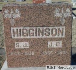 John C Higginson