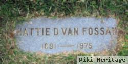 Hattie D. Van Fossan