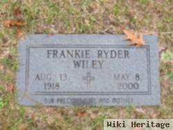 Frankie Ryder Wiley