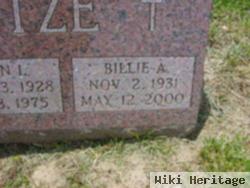 Billie A. Hentze