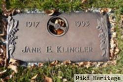 Jane E Klingler