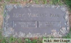 Ruby Virginia Paul