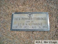 Jack Howard Ethridge