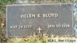 Helen K Badell Bloyd