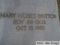 Mary Moses Britton