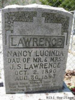 Nancy Lucinda Lawrence