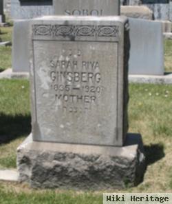 Sarah Riva Harris Ginsberg