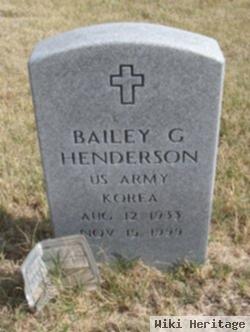 Bailey G. Henderson