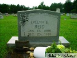 Evelyn E Reid