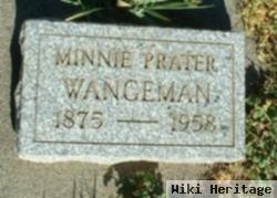 Minnie Prater Wangeman