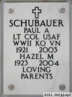 Paul A Schubauer