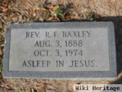 Rev Ralph Fuller Baxley