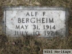 Alf F Bergheim