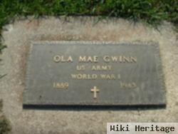 Viola Mae "ola" Reed Gwinn