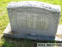 Carrie Napoleon Hamilton Baker