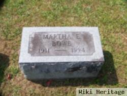 Martha E. Bowe