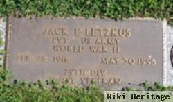 Jack E. Letzkus