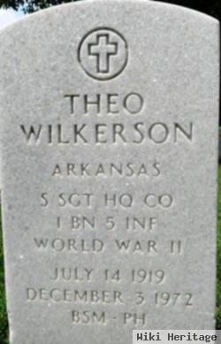 Sgt Theo Wilkerson