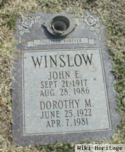 John E. (Irvin) Winslow