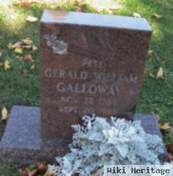 Gerald William "pete" Galloway