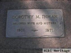 Dorothy Mar Mcdowell Inman