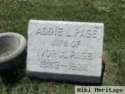 Adelaide Lavinia "addie" White Page