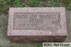 Patricia Lou Petrie Bennett