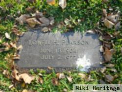 Lowell H Pearson