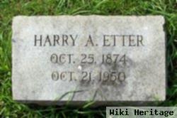 Harry A. Etter