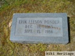 Erik Leeson Ponder