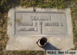 William F. "billy" German