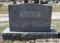 Harry R Sadler