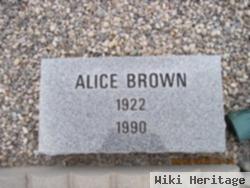 Alice Elizabeth Glass Brown