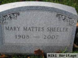 Mary Mattes Sheeler