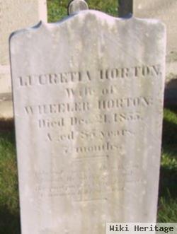 Lucretia Lindley Horton