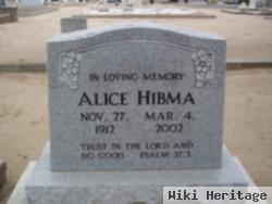 Alice Hibma