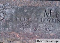 Loudie E Boykin Miller