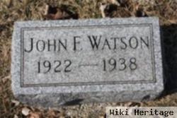 John F Watson