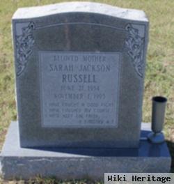 Sarah Jackson Russell